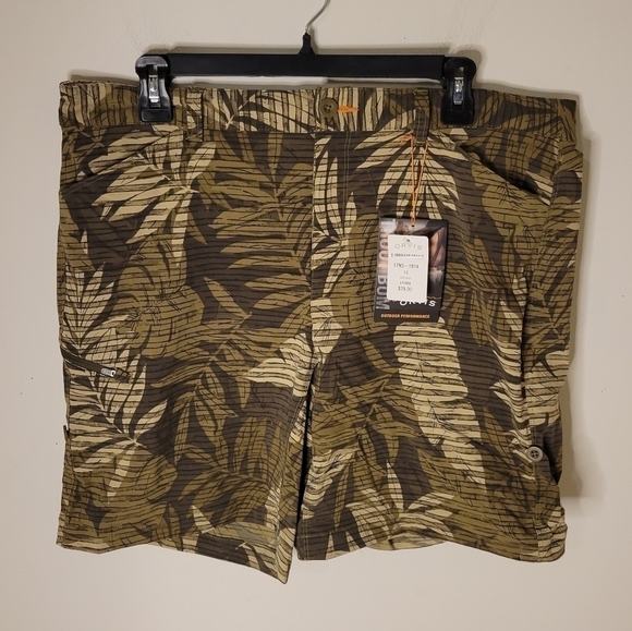𝅺NWT - Orvis Women's Trout Bum Outdoor Performance Shorts - Size (14) - Picture 1 of 16